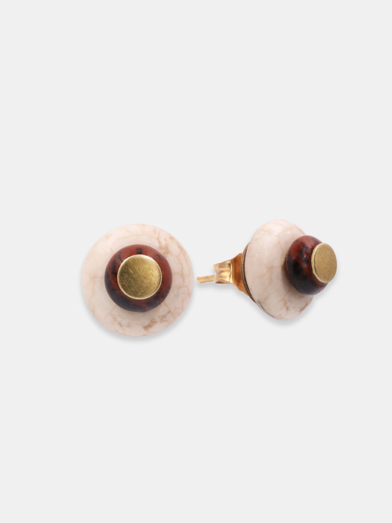 Orecchini Cream and Chocolate Donut